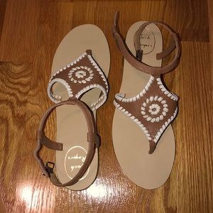 NWT Jack Rodgers Maci sandal